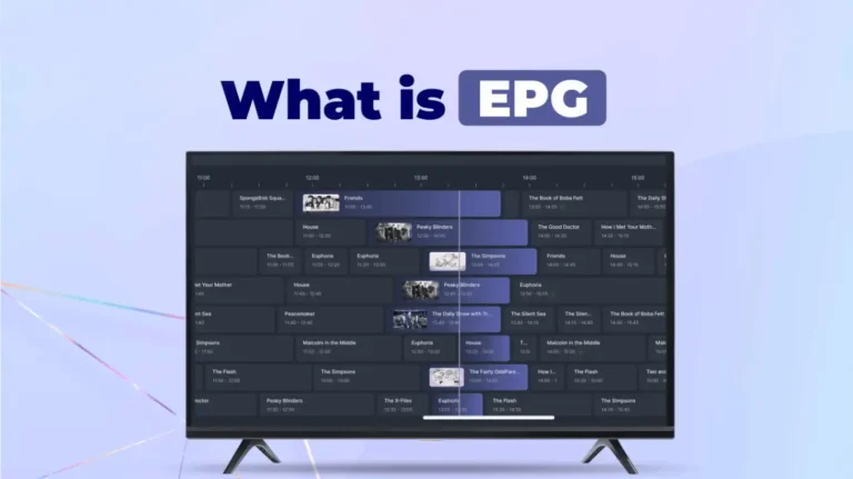 what is EPG iptv uk
