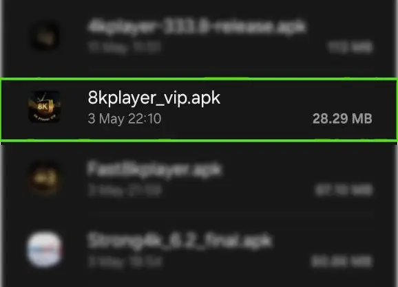 8k player vip