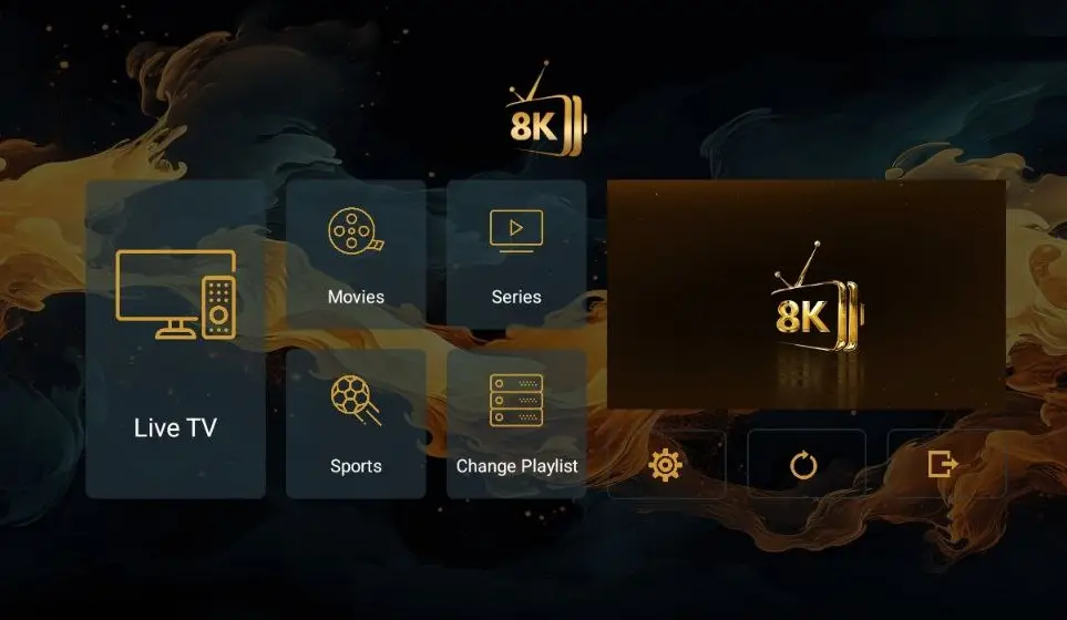 8k player vip